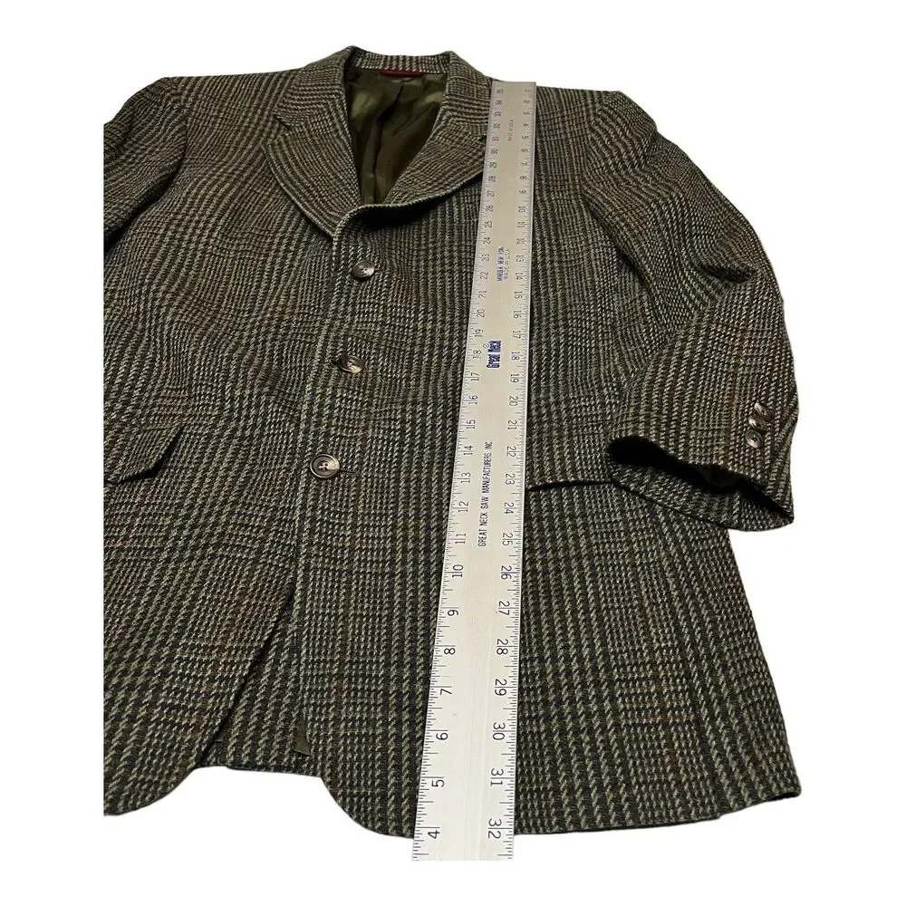 Hart Schaffner Marx 3 Button‎ Blazer Mens 42L Tailored Fit